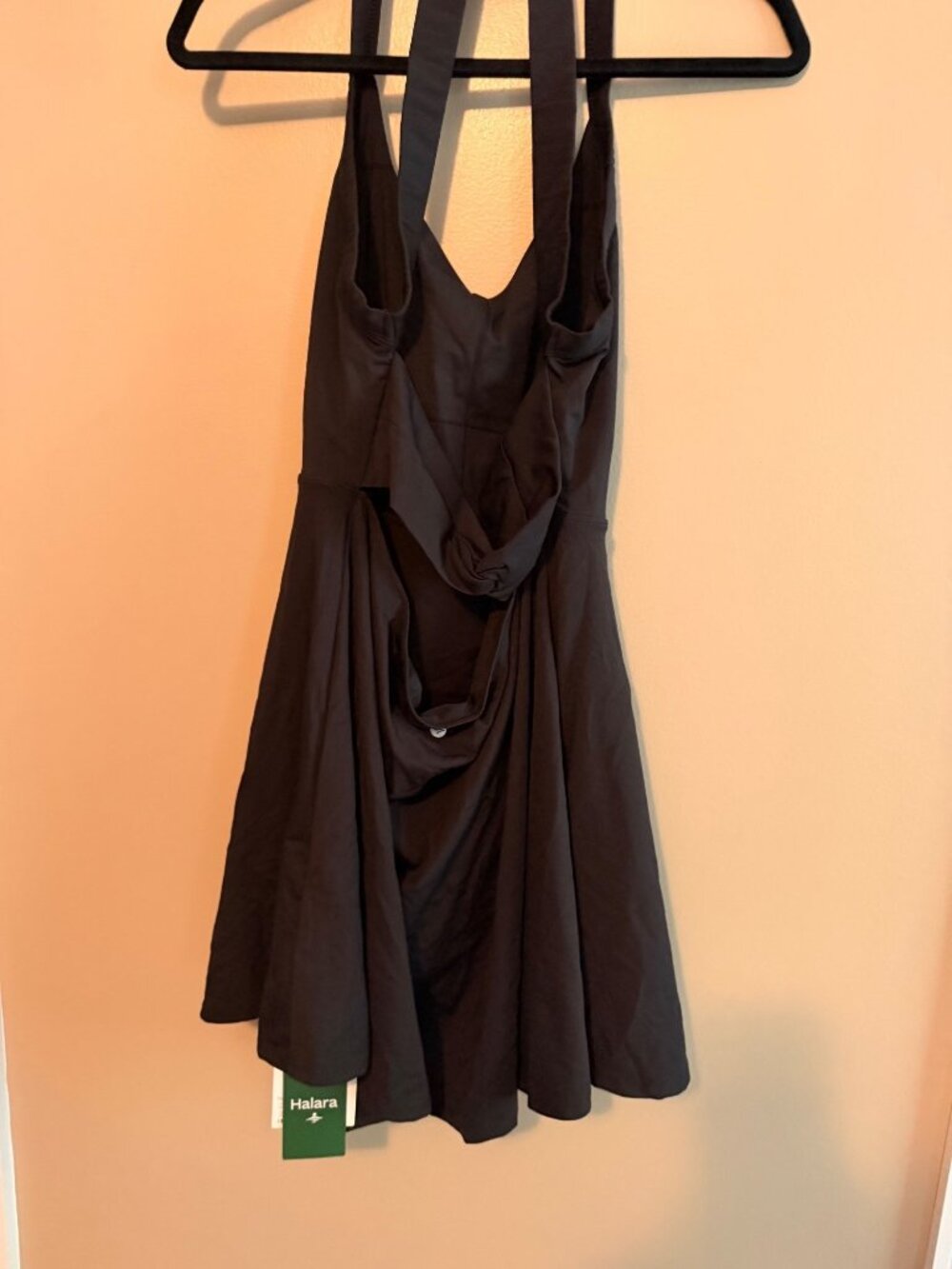 Halara XL Black Sleeveless Athleisure XL Dress NWT tennis dress - Picture 2 of 7